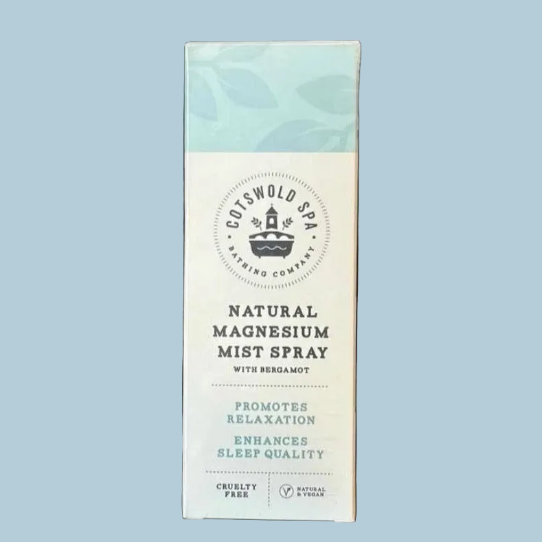 Magnesium Body Mist Spray for Relaxation & Sleep | With Bergamot | 100ml | £12.00