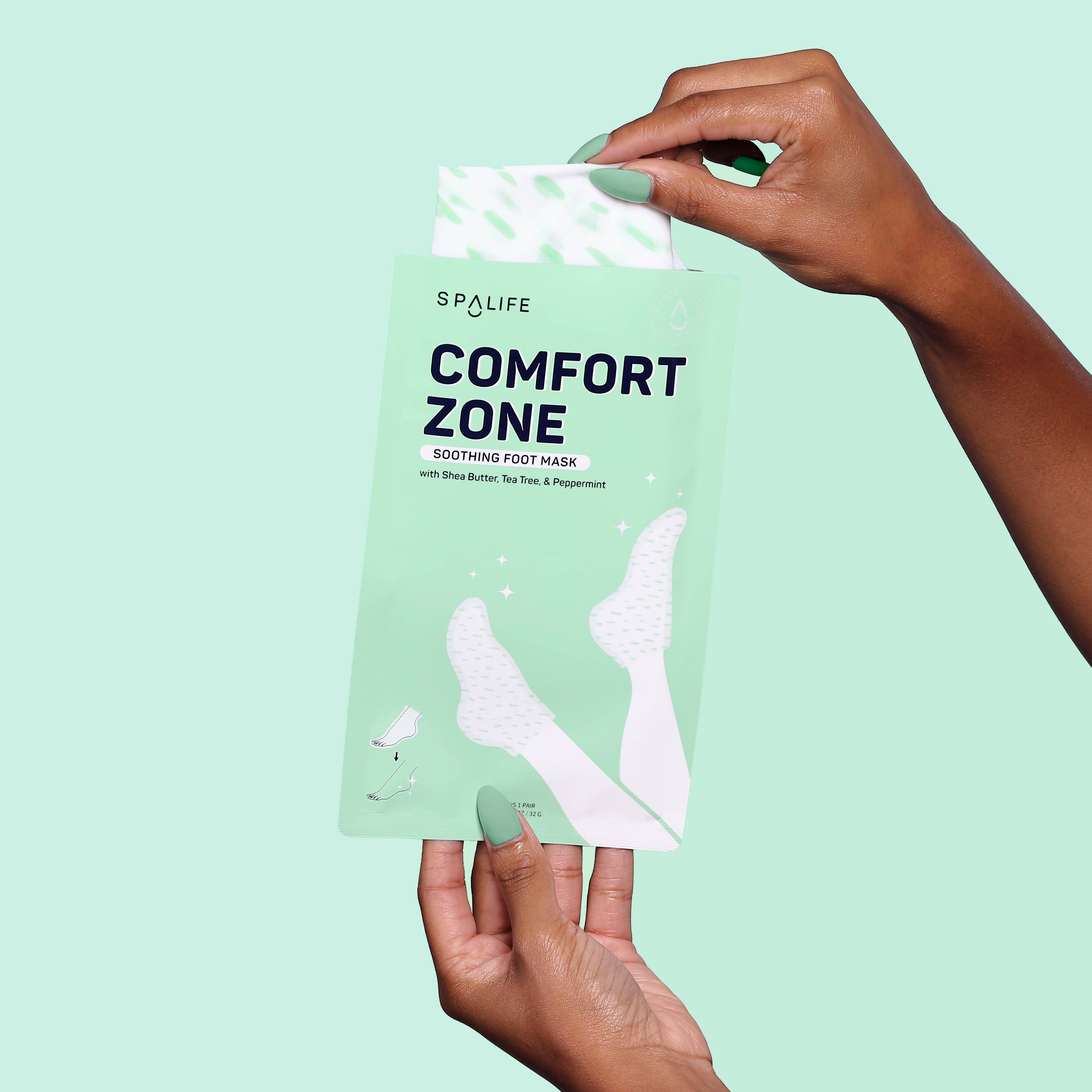 Comfort Zone Soothing Foot Mask with Shea Butter & Tea Tree | To sooth tired soles | £2.99