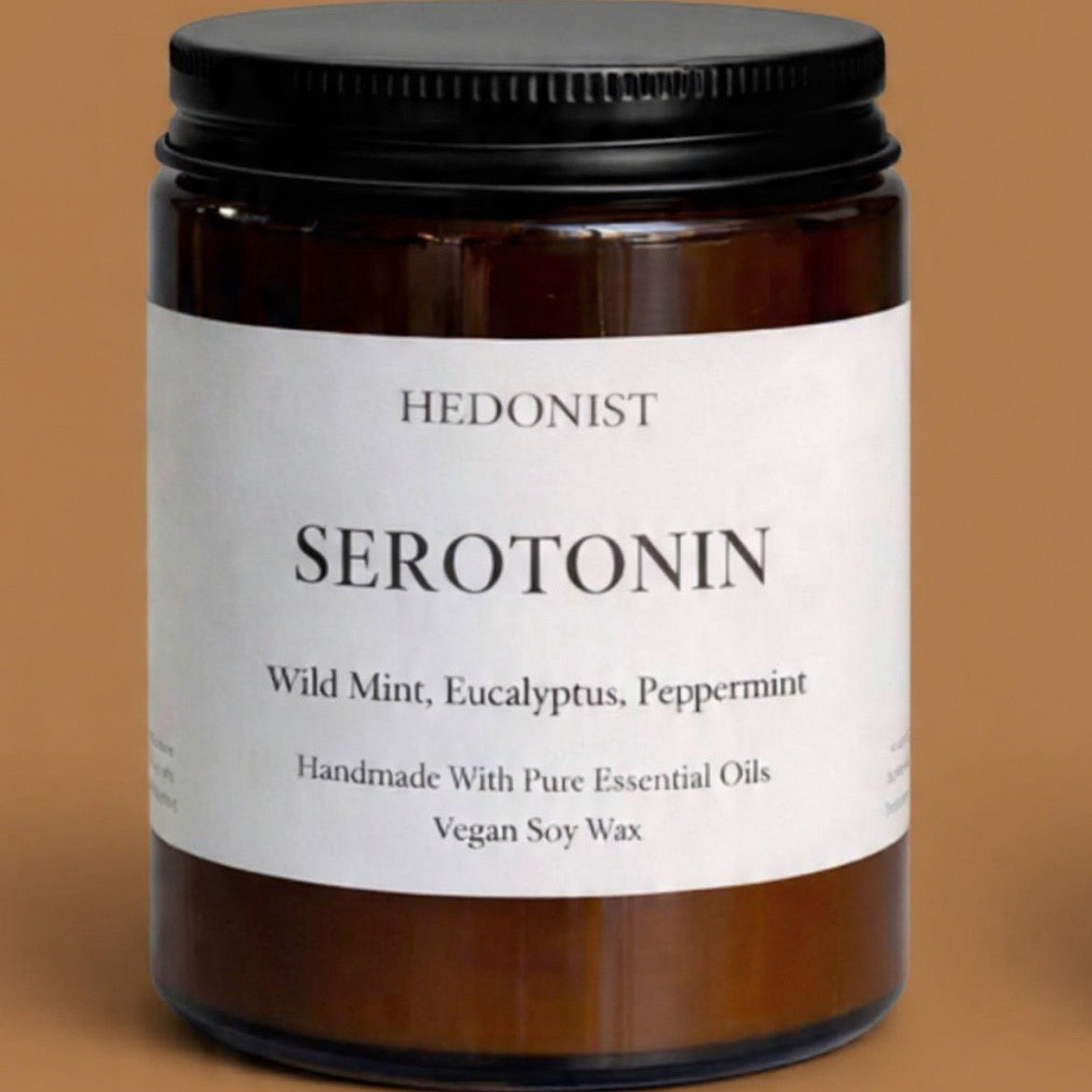Self Care Serotonin Candle with Garden Mint, Basil & Eucalyptus | To clear your senses | £15.00
