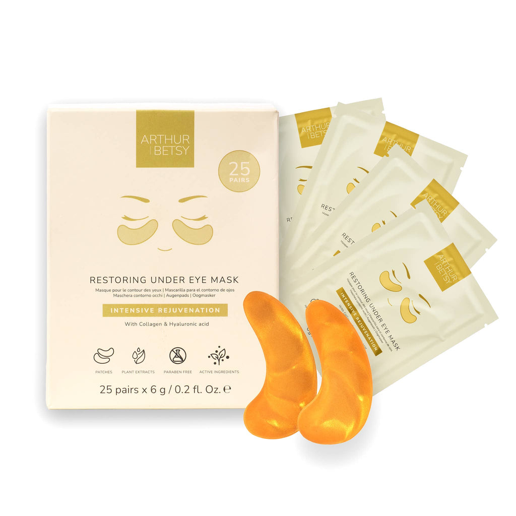 Gold under eye collagen patches | Refresh tired eyes in just 15 minutes | £1.19