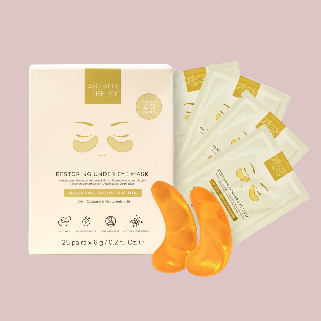 Gold under eye collagen patches | Refresh tired eyes in just 15 minutes | £1.20
