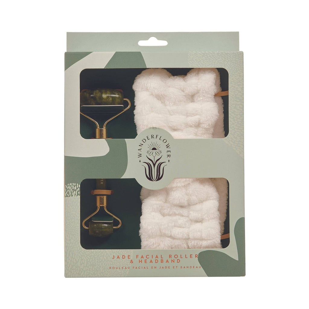 Jade Facial Roller & Headband Set | £7.00