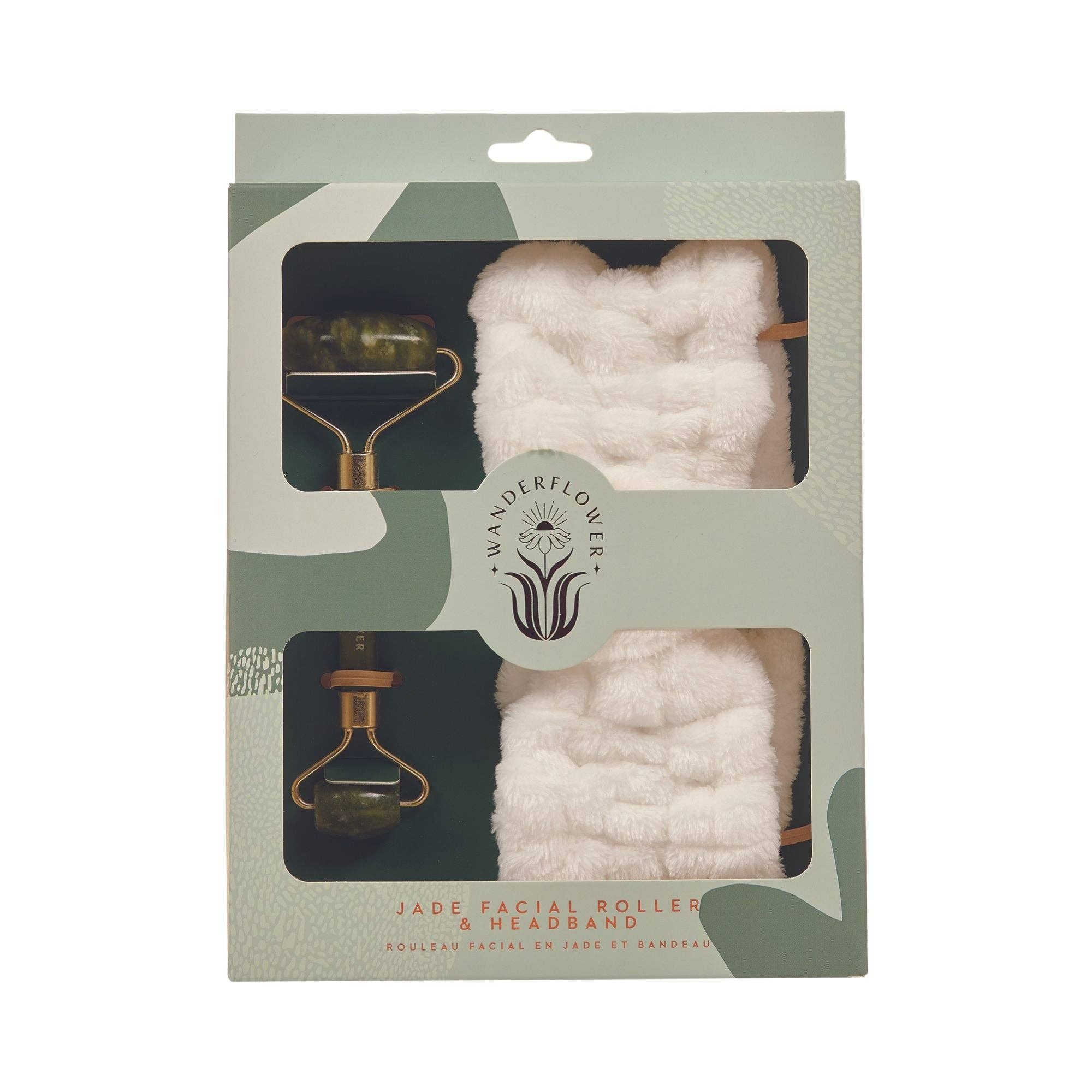 Jade Facial Roller & Headband Set | £7.00