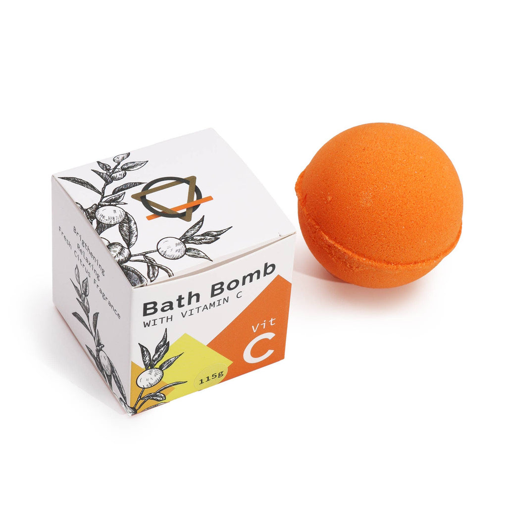 Vitamin C Infused Bath Bomb with Essential Oils | For a luxurious & rejuvenating soak | £4.49