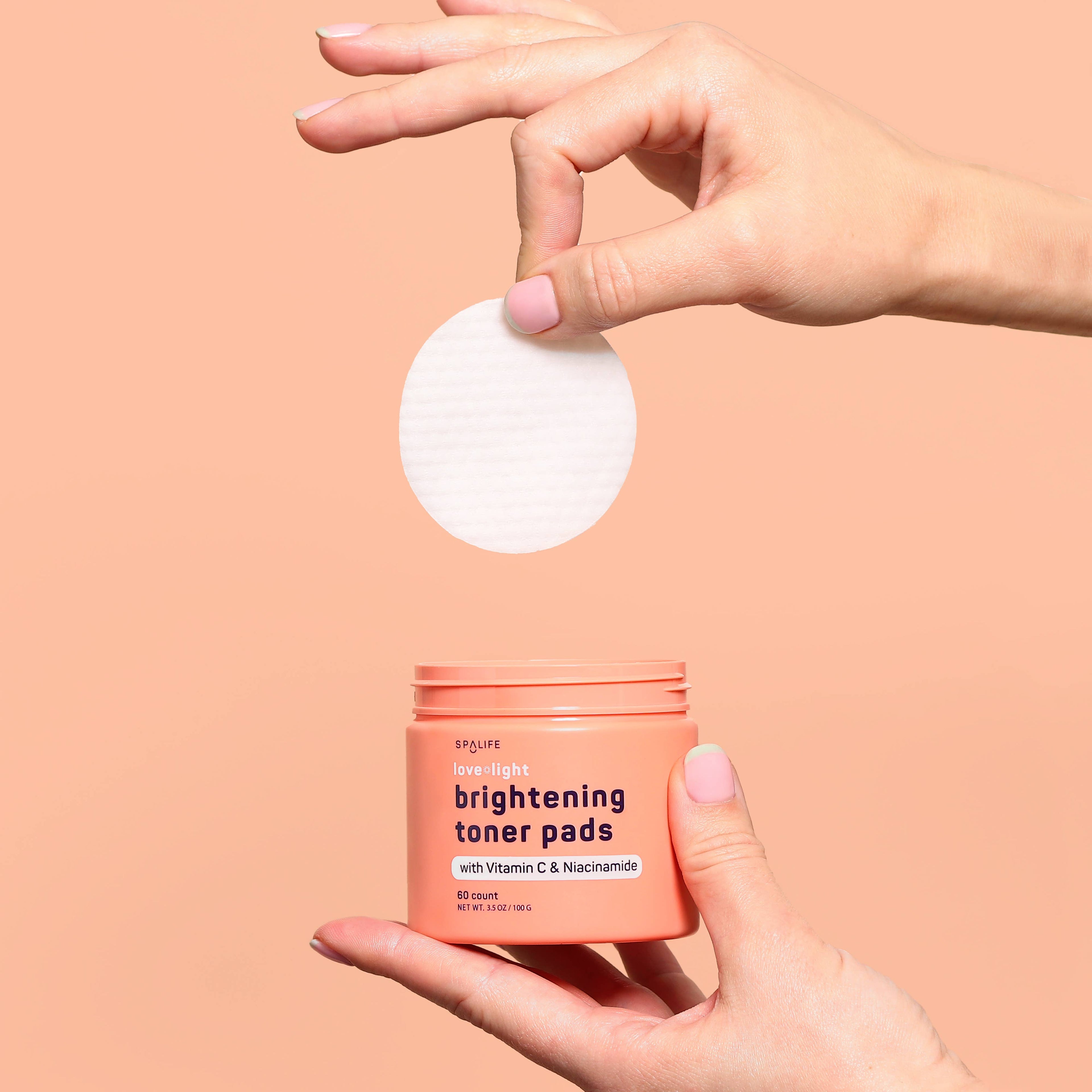 Brightening Toner Pads with Vitamin C & Niacinamide x60 | To brighten & refresh tired complexions| £7.49