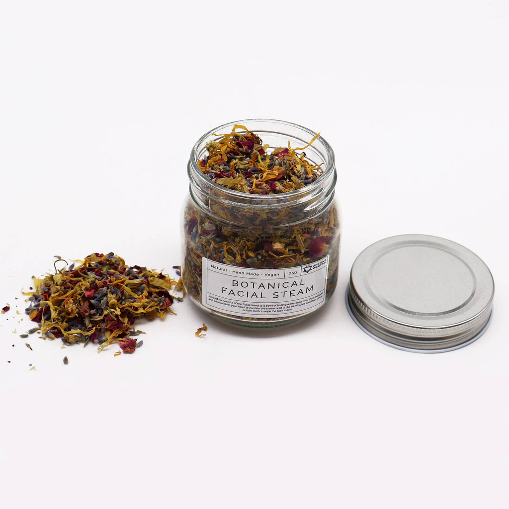 Botanical Facial Steam Blend with lavender, rose, chamomile & calendula petals | To elevate your skincare ritual | £5.99