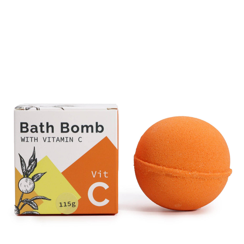 Vitamin C Infused Bath Bomb with Essential Oils | For a luxurious & rejuvenating soak | £4.49