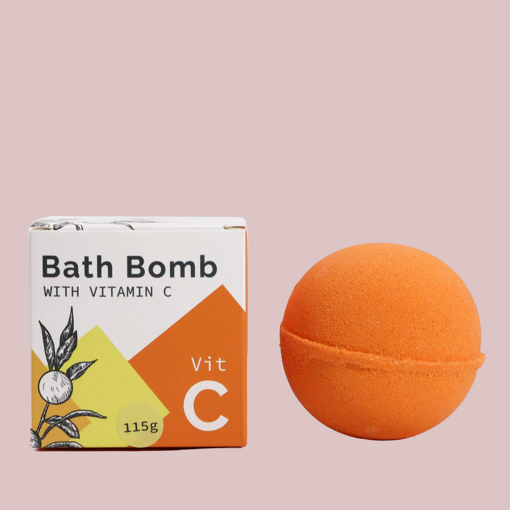 Vitamin C Infused Bath Bomb with Essential Oils | For a luxurious & rejuvenating soak | £4.50