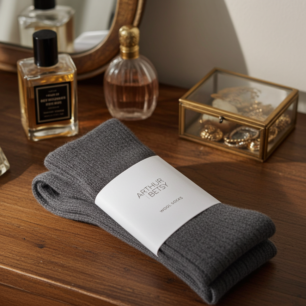 Cosy Alpaca Wool Socks in Twilight | Luxurious & warm for maximum comfort | £10.00