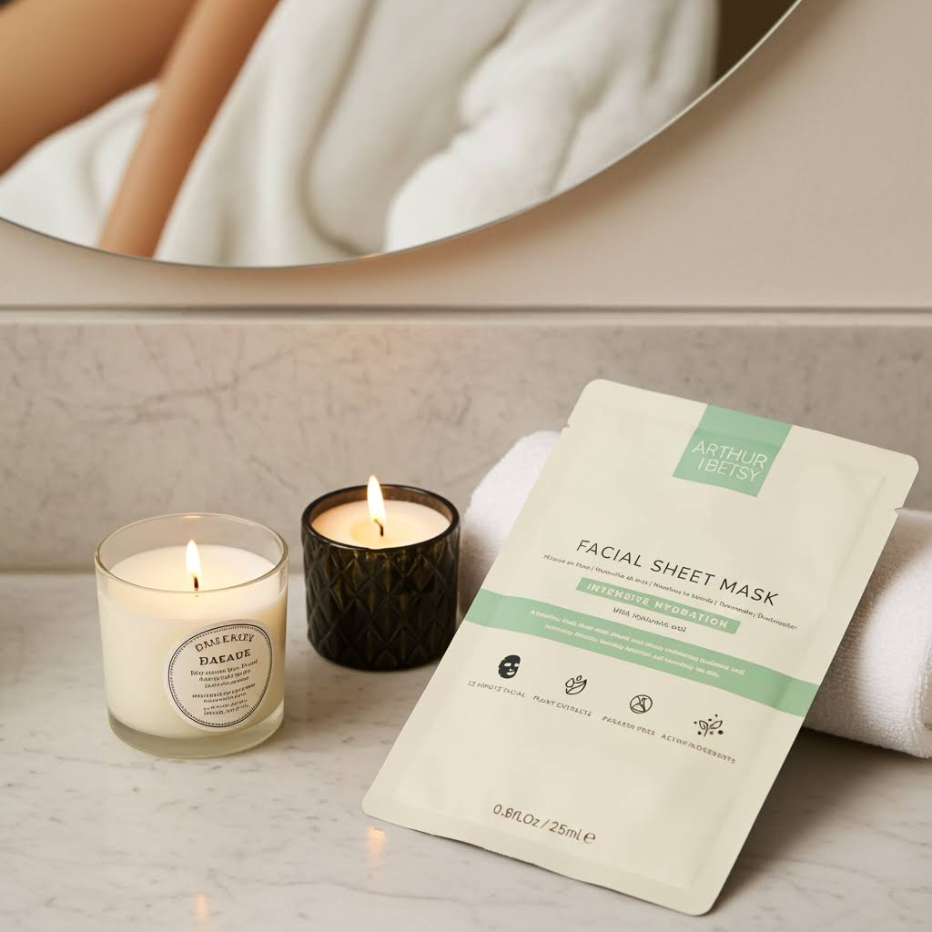 Luxurious moisturising facial sheet mask with sodium hyaluronate | Revitalise, refresh and rejuvenate |£2.75