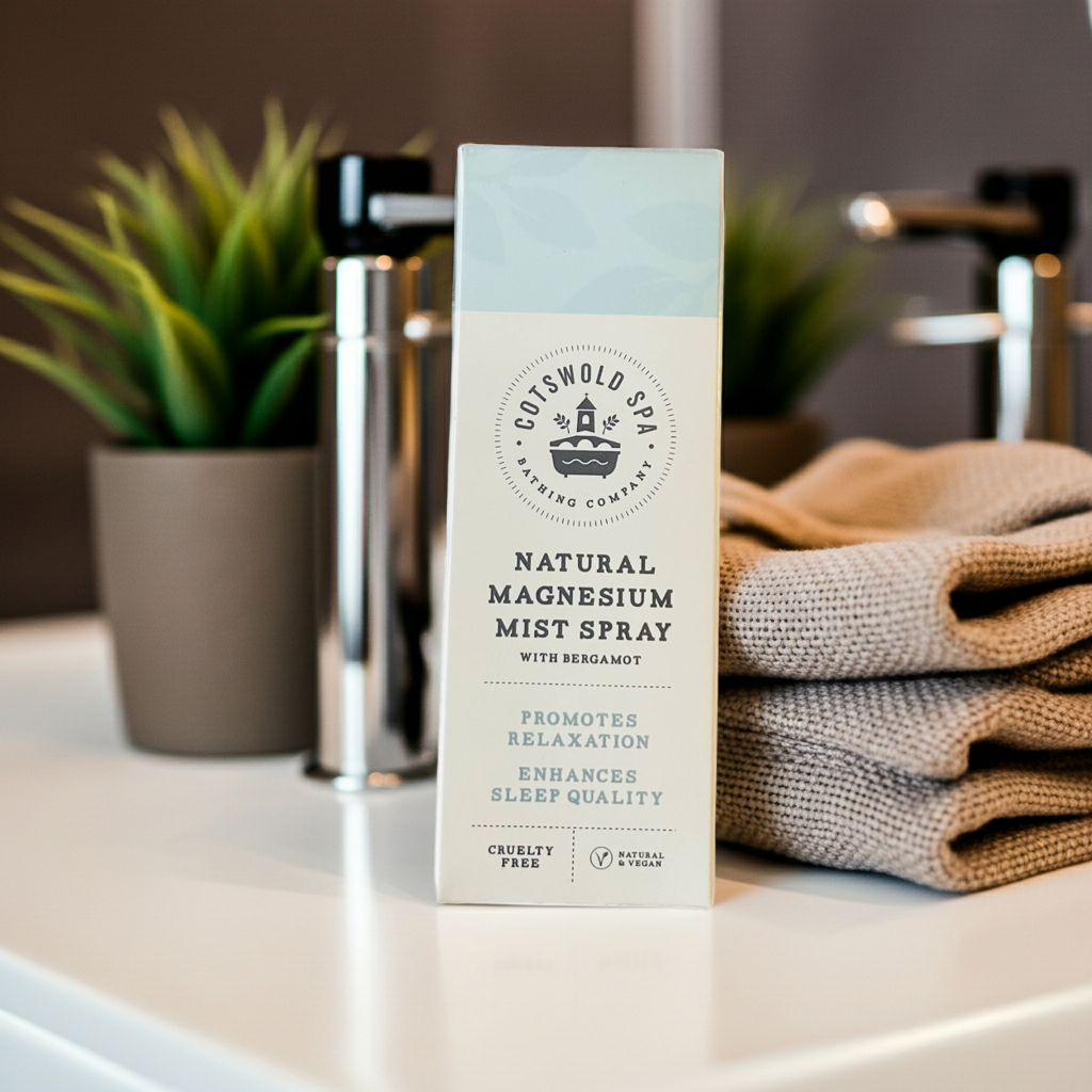 Magnesium Body Mist Spray for Relaxation & Sleep | With Bergamot | 100ml | £12.99