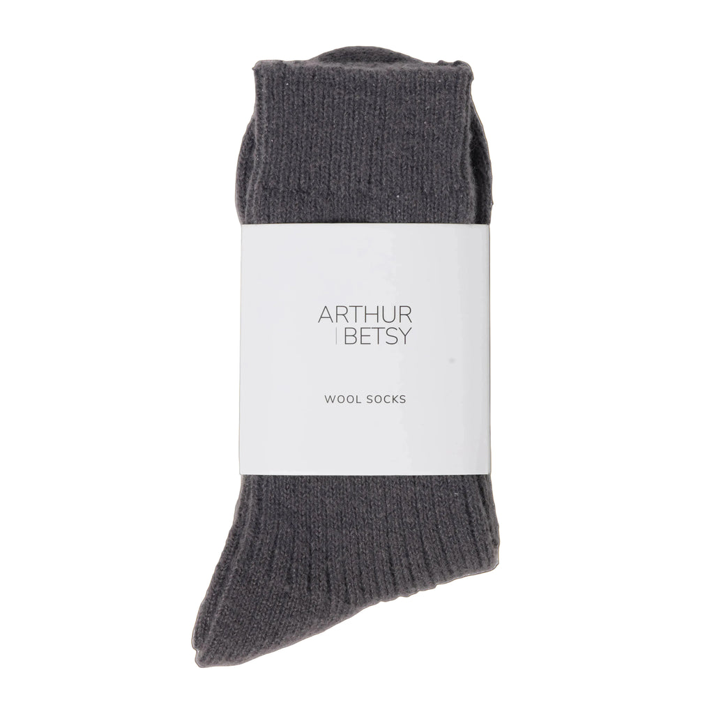 Cosy Alpaca Wool Socks in Twilight | Luxurious & warm for maximum comfort | £10.00