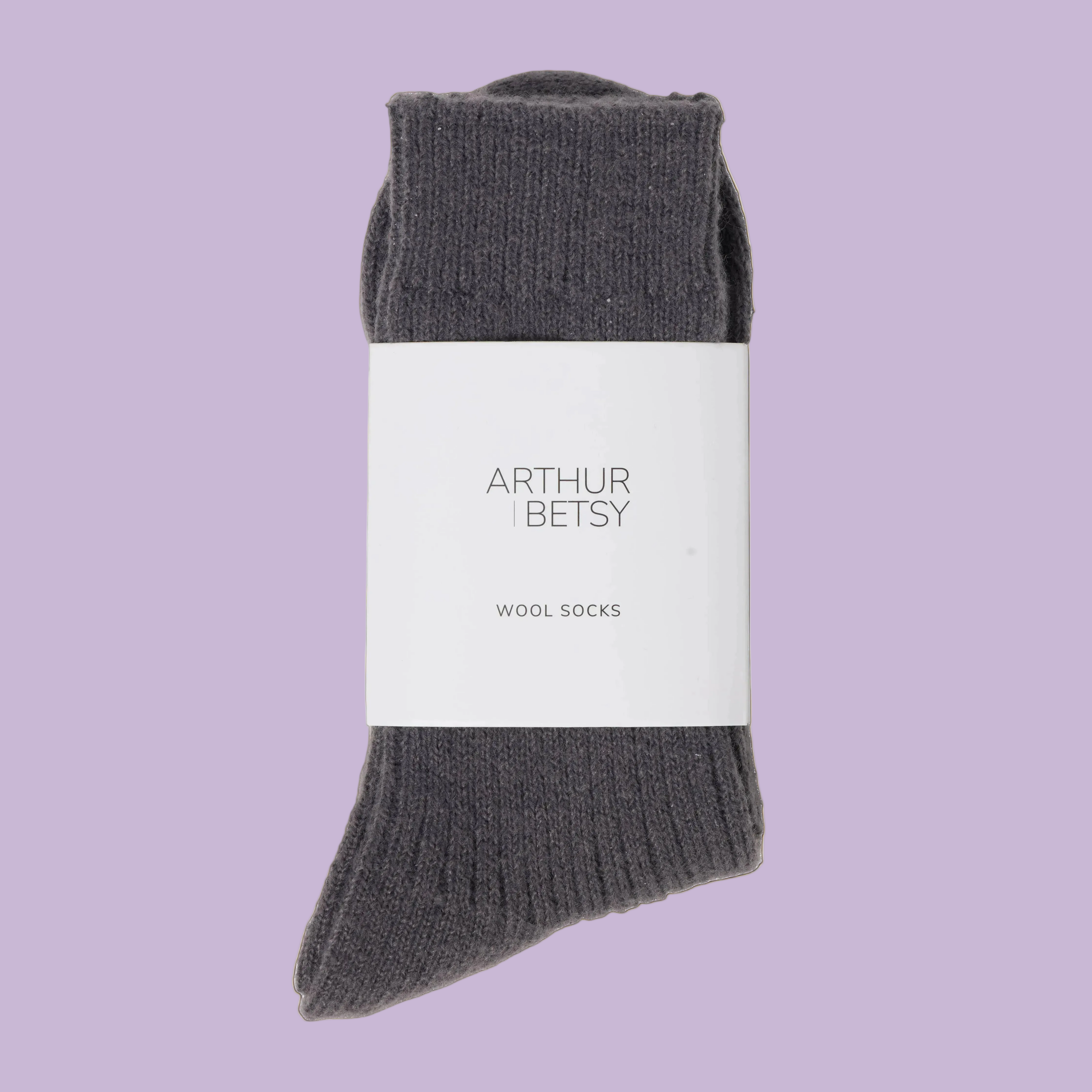 Cosy Alpaca Wool Socks in Twilight | Luxurious & warm for maximum comfort | £10.00