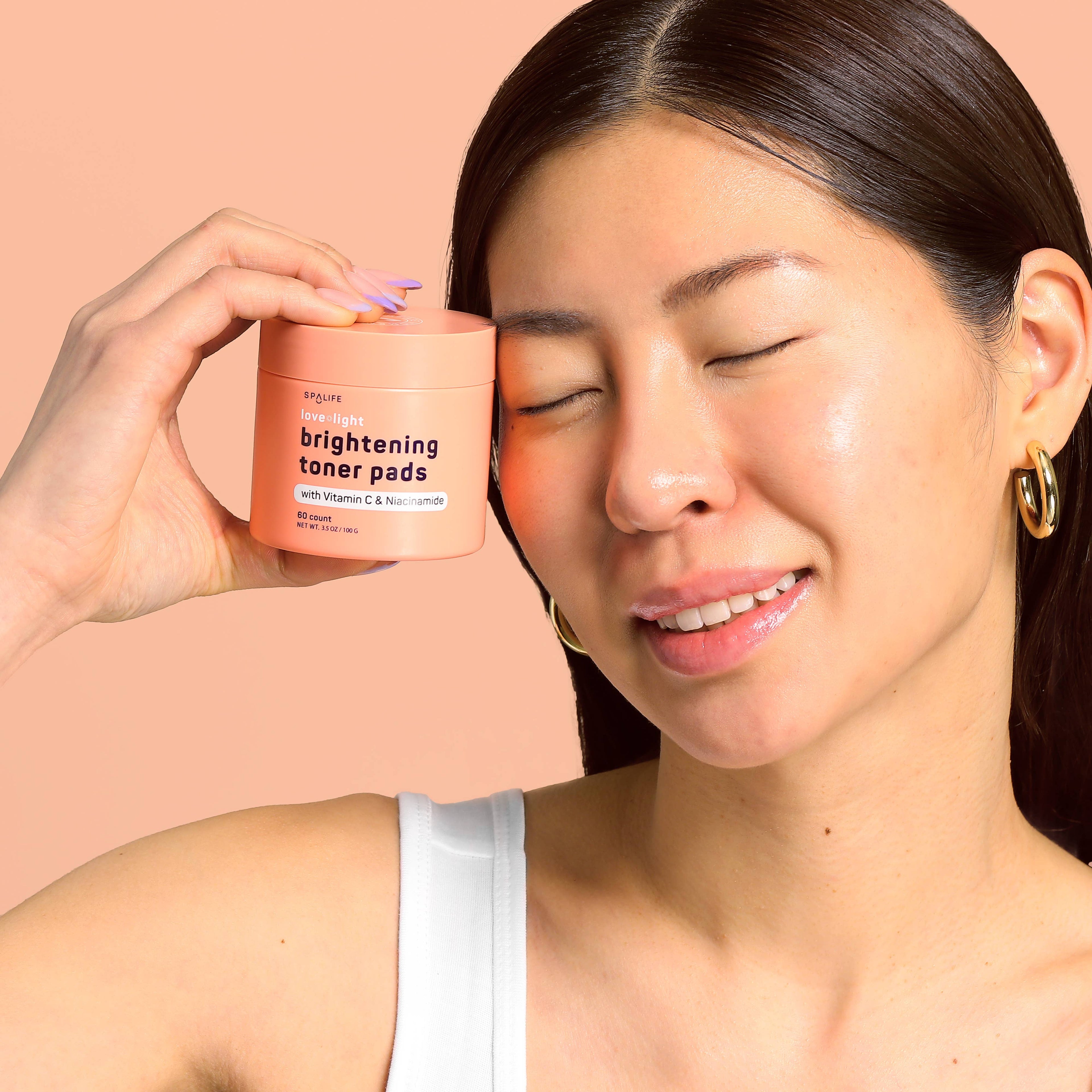 Brightening Toner Pads with Vitamin C & Niacinamide x60 | To brighten & refresh tired complexions| £7.49