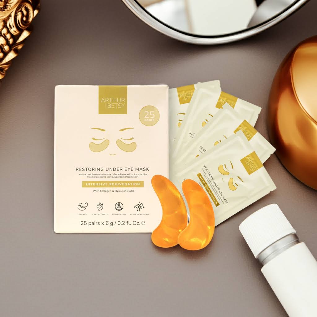 Gold under eye collagen patches | Refresh tired eyes in just 15 minutes | £1.19